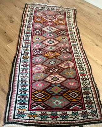 Tappeto Kilim in pura lana 238x110