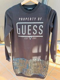 Vestito felpato Guess tg 12 cone nuovo