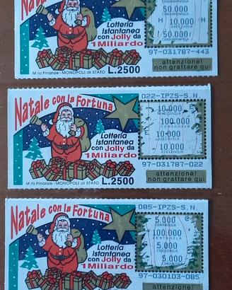 Gratta e vinci NATALE CON LA FORTUNA