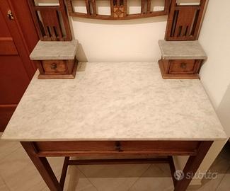 Toeletta antica-liberty-anni 20-legno