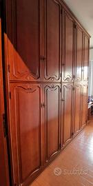 Camera da letto matrimoniale in noce