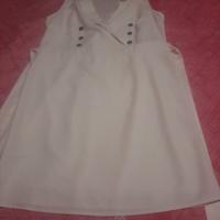 Abito bianco doppiopetto taglia XL 46/42