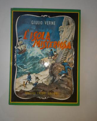 LIBRO " L' ISOLA MISTERIOSA "