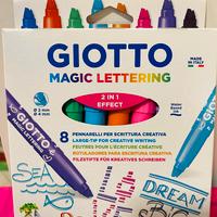Giotto pennarelli doppia punta per lettering