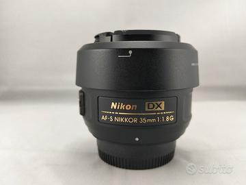 Nikon af-s dx 35mm F1.8 G