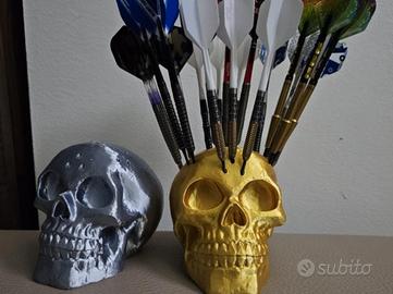 Teschio porta freccette Darts 