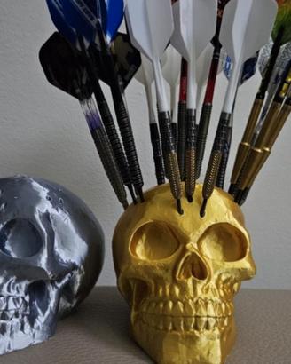 Teschio porta freccette Darts 