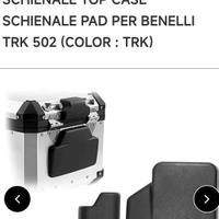 top case schienale Benelli TRK 502