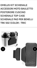 top case schienale Benelli TRK 502