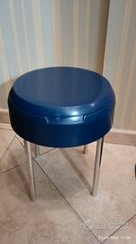 sgabello contenitore vintage Matta & Carrara