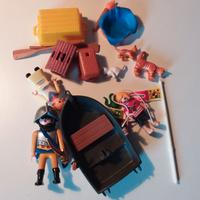 Playmobil vari spagnolo pirati e bambini