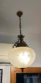 Lampadario vintage in stile classico