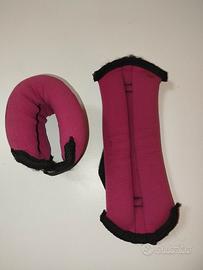 Pesi Caviglie 1Kg Cad. Coppia Rosa Fitness