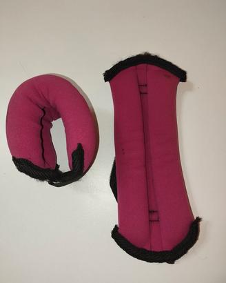 Pesi Caviglie 1Kg Cad. Coppia Rosa Fitness