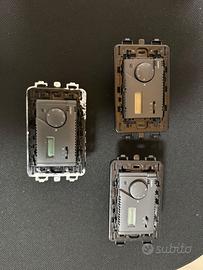 3 termostati perry da incasso 230 V Te-312 Mc