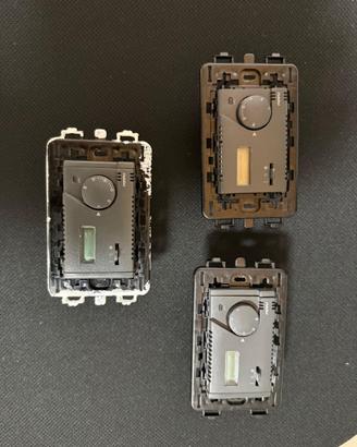 3 termostati perry da incasso 230 V Te-312 Mc