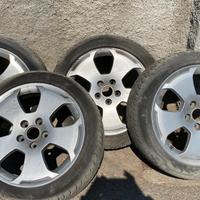 cerchi 17 pollici 5x112 audi  +gomme invernali