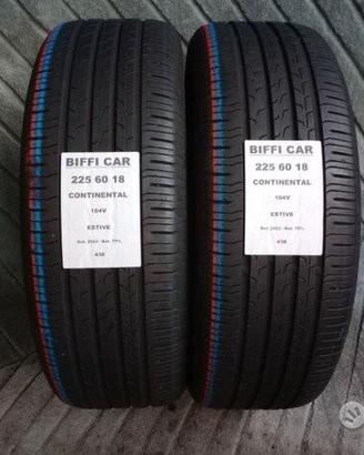2 gomme 225 60 18 continental a438