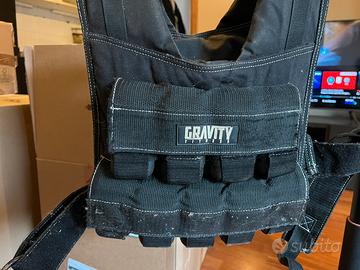 Gilet zavorrato 20kg palestra