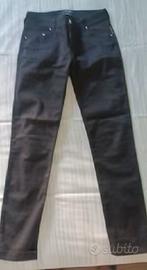 jeans armani nero donna pantalone 40