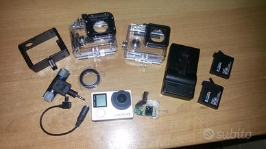 Gopro hero 4 case,sensore e parti di ricambio