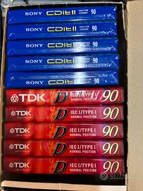 Musicassette sigillate