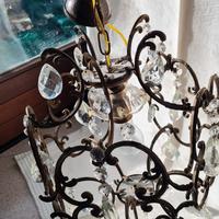 lampadario chandelier vintage