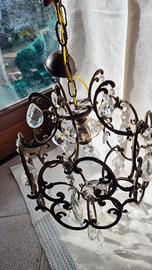 lampadario chandelier vintage