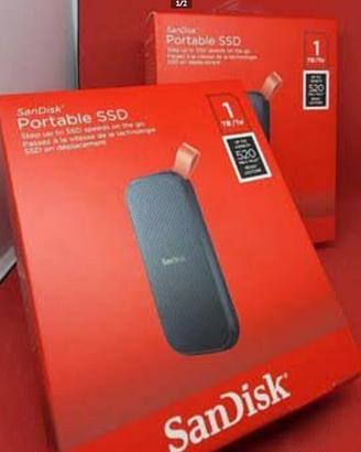 SSD esterno Sandisk Nvme 1TB
