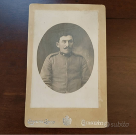 Antica foto militare Girgenti