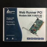 Scheda pci modem 56k v.90/v.92 - webrunner