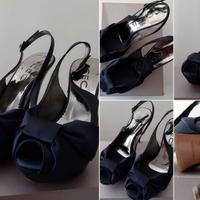 Scarpe cerimonia blu