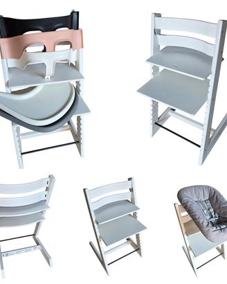 stokke bianca con o senza accessori 
