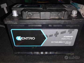 BATTERIA 12V 74Ah 680A NUOVA