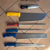 set professionale di coltelli da cucina
