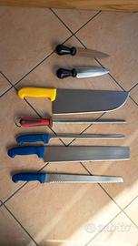 set professionale di coltelli da cucina