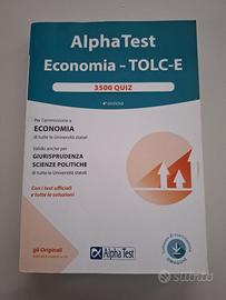 LIBRO 3500 QUIZ Alpha Test Economia - TOLC-E