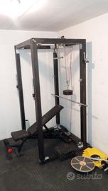 Rack palestra per home gym
