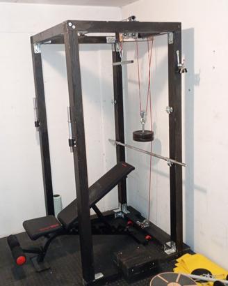 Rack palestra per home gym
