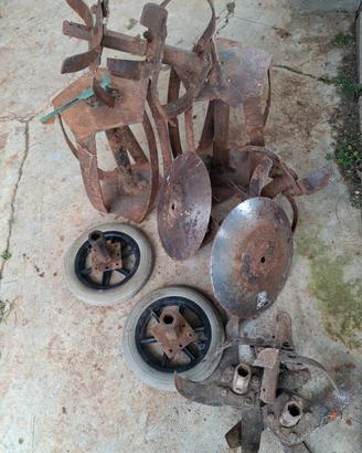 zappette e rulli per motozappa 