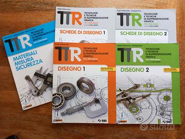 Corso di disegno tecnico TTR in 5 volumi