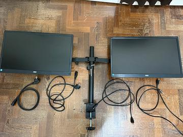 Doppio Monitor AOC E2270SWHN 21,5 pollici
