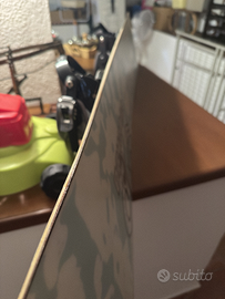 Snowboard adulto 155 cm completo di attacchi