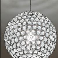 Lampadario Cromato Moderno