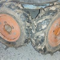 Ruote con zavorra motozappa