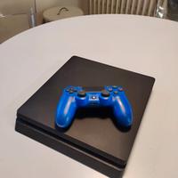 PlayStation 4 Slim 500 GB + joystick + 5 videogioc