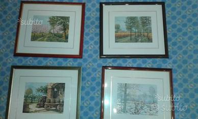 Quadri rappresentanti le quattro stagioni