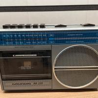 Radioregistratore Vintage Grundig RR 225 - Anni 80