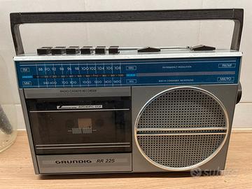 Radioregistratore Vintage Grundig RR 225 - Anni 80
