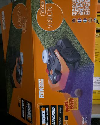 Worx landroid  mod WR 665 E robot taglia erba
